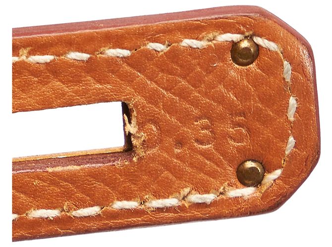 Hermès Hermes Brown Epsom Birkin 40 Marrone - vista 7