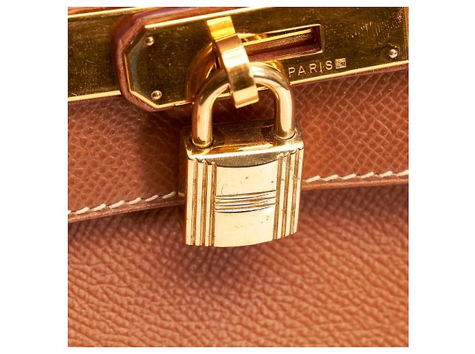 Hermès Hermes Brown Epsom Birkin 40 Marrone - vista 9