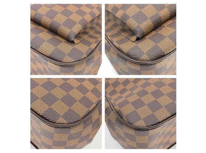 Manhattan Borsa tote Louis Vuitton Uzes con tasche frontali in damier ebene Marrone - vista 8