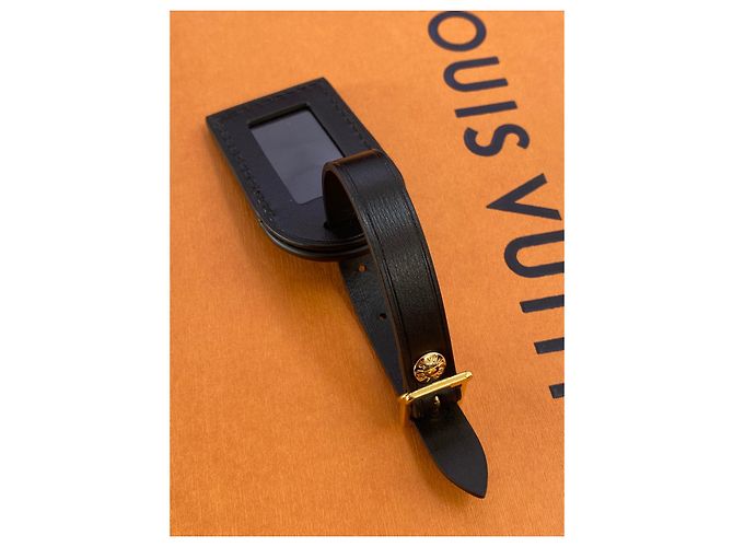 Etiqueta de equipaje Louis Vuitton negra Negro - vista 10