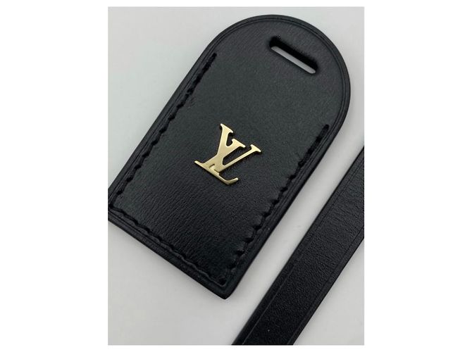 Etiqueta de equipaje Louis Vuitton negra Negro - vista 2
