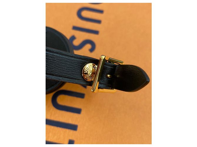 Etiqueta de equipaje Louis Vuitton negra Negro - vista 6