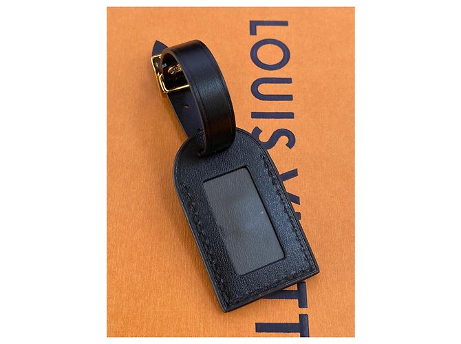 Etiqueta de equipaje Louis Vuitton negra Negro - vista 7