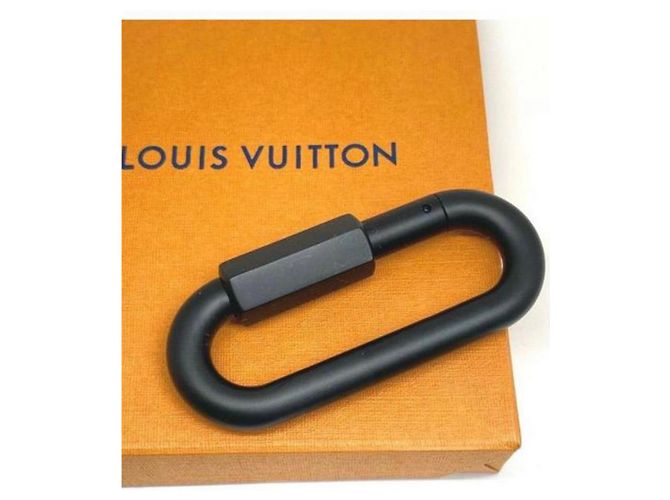 Louis Vuitton Gancio moschettone virgil abloh nero - vista 3