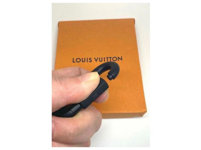 Louis Vuitton Gancio moschettone virgil abloh nero - vista 4