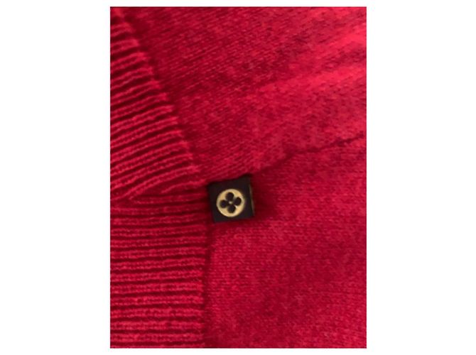 Louis Vuitton Jersey de cachemira rojo oversize M Roja - vista 5
