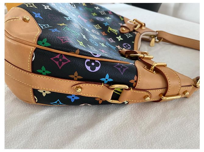 Louis Vuitton Mehrfarbige Lederhandtasche Mehrfarben - Ansicht 10