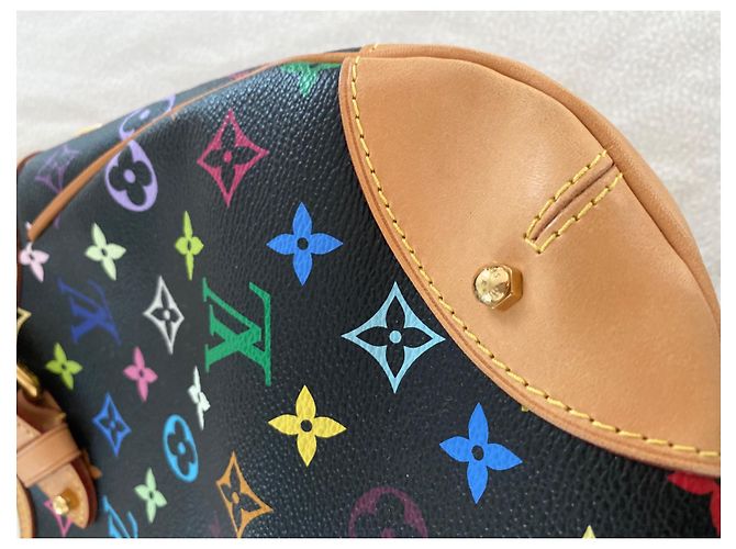 Louis Vuitton Mehrfarbige Lederhandtasche Mehrfarben - Ansicht 3