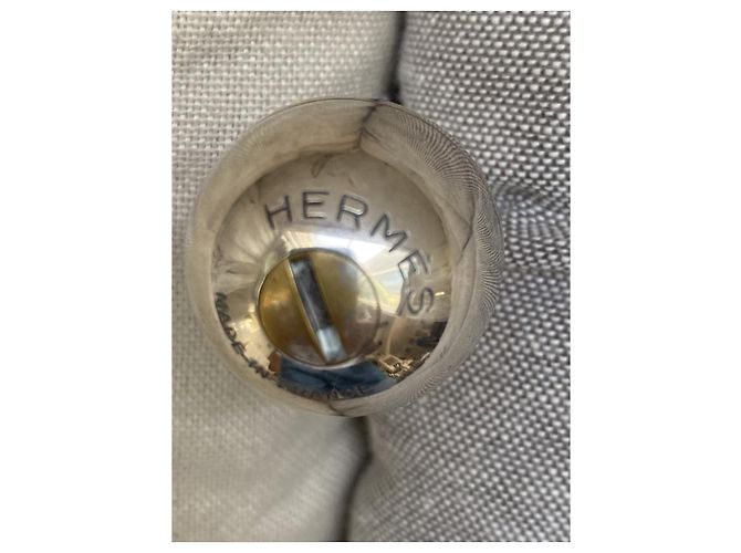 Hermès Culbuto Sellier Pen Silvery - view 5