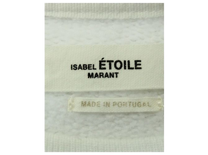 Sudadera Isabel Marant Étoile Erise de algodón blanco - vista 4