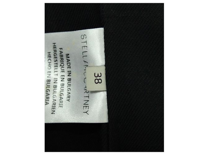 Stella Mc Cartney Abrigo Stella Mccartney Bryce de lana azul marino - vista 5