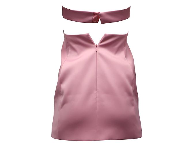 Alexander Wang Cutout-Minikleid mit Charms aus hellrosa Polyester Pink - Ansicht 4