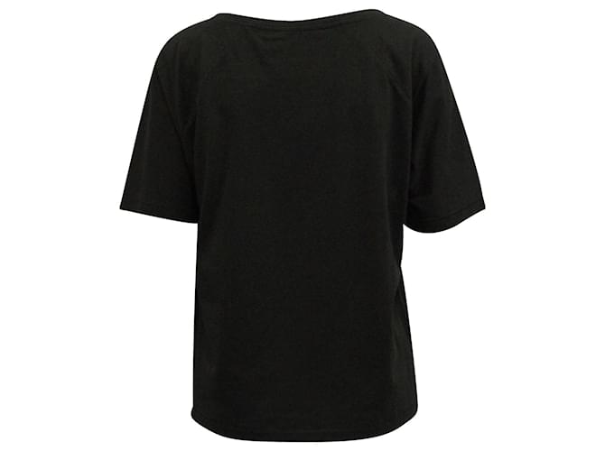 Acne Studios Nairobi C Base Tee en algodón negro - vista 3