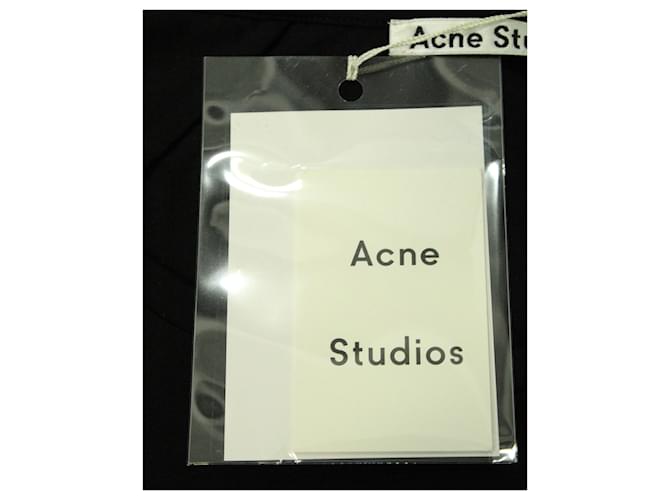 Acne Studios Nairobi C Base Tee en algodón negro - vista 5