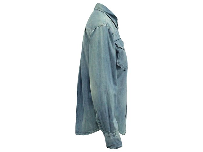 Jean Isabel Marant Étoile 7/8ème Bleu - Taille 40 FR - Occasion En Très Bon état, Coupe Courte
