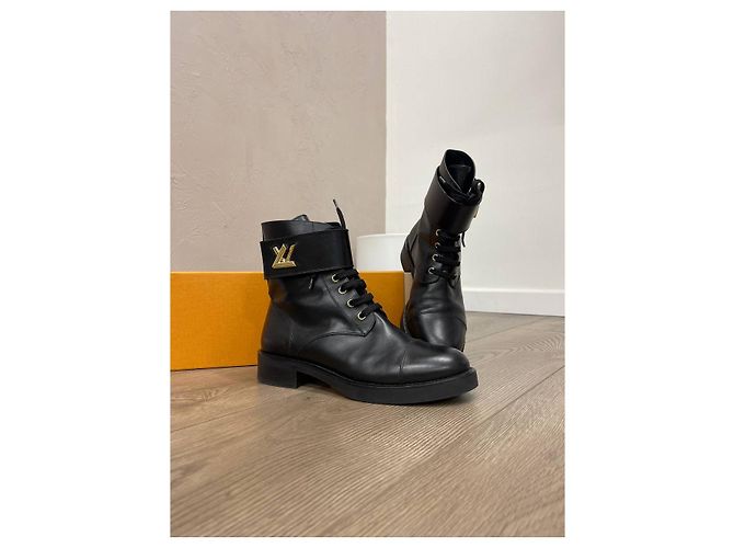 Louis Vuitton Wonderland Flat Ranger Schwarz - Ansicht 3
