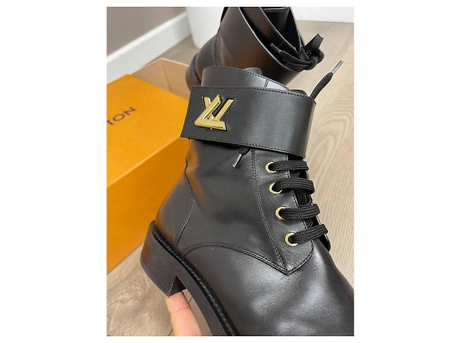 Louis Vuitton Wonderland Flat Ranger Schwarz - Ansicht 4