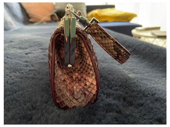 Borsa da sera pantera di Cartier Rosa Viola scuro - vista 5