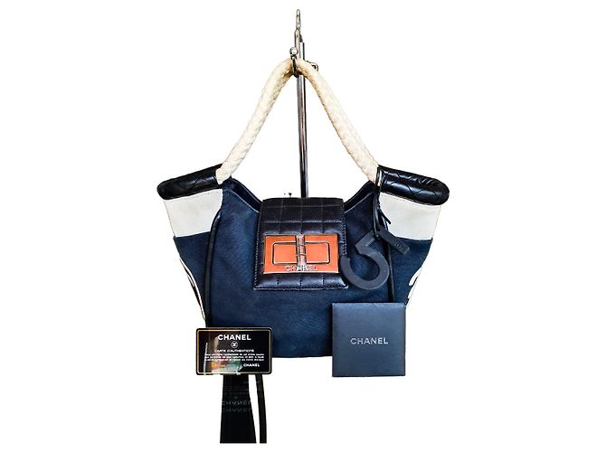 vintage chanel boso Marineblau - Ansicht 2