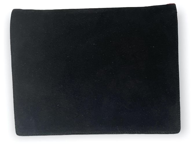 Pochette Valentino in camoscio rosso - vista 2