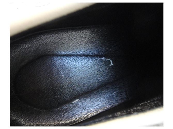 Max & Co Brogue aus Leder Schwarz Weiß 39 - Ansicht 7