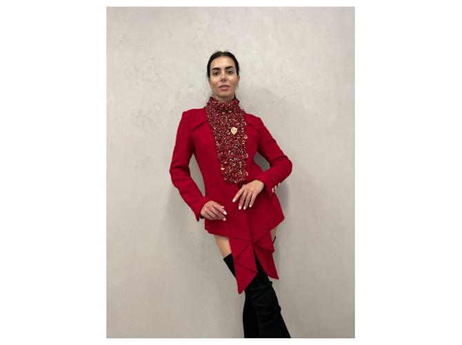 Chanel Chaquetas Roja - vista 3