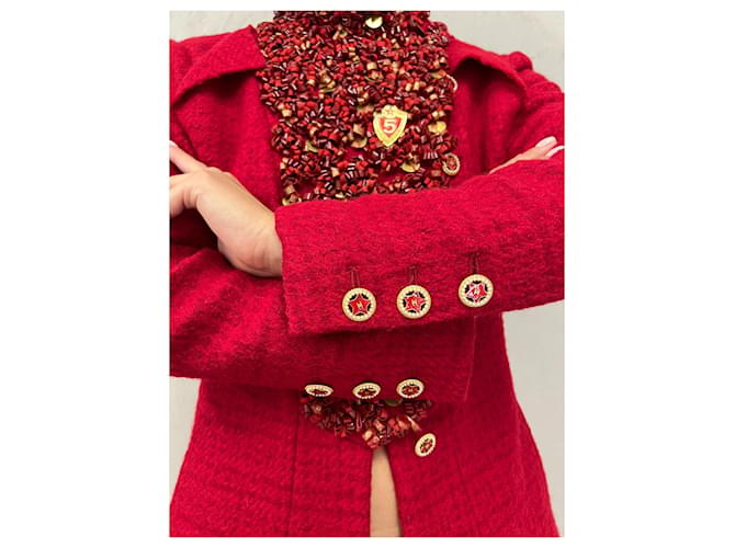 Chanel Chaquetas Roja - vista 6