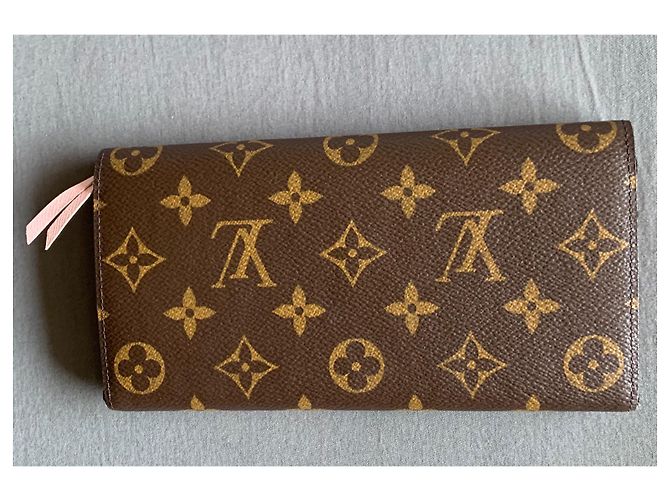 Louis Vuitton Emilie Geldbörse Monogramm Rosa - Ansicht 2