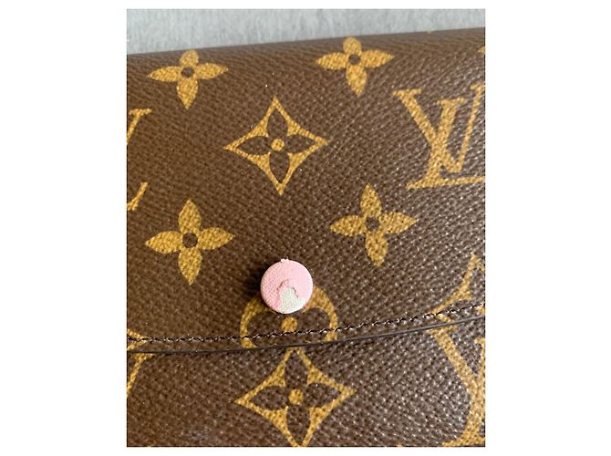 Louis Vuitton Emilie Geldbörse Monogramm Rosa - Ansicht 7