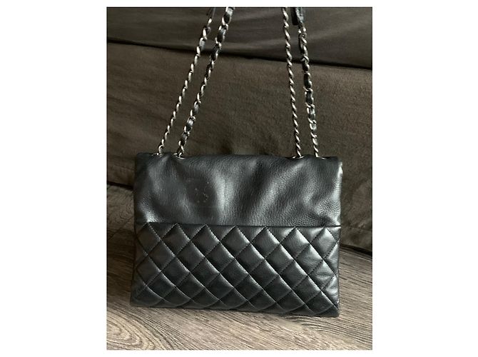 Timeless Chanel Bolsa com aba Timelles Classique Preto - vista 2