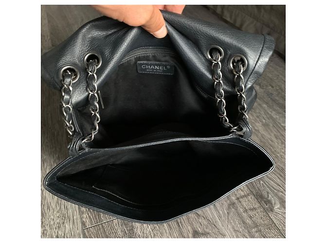 Timeless Chanel Bolsa com aba Timelles Classique Preto - vista 4