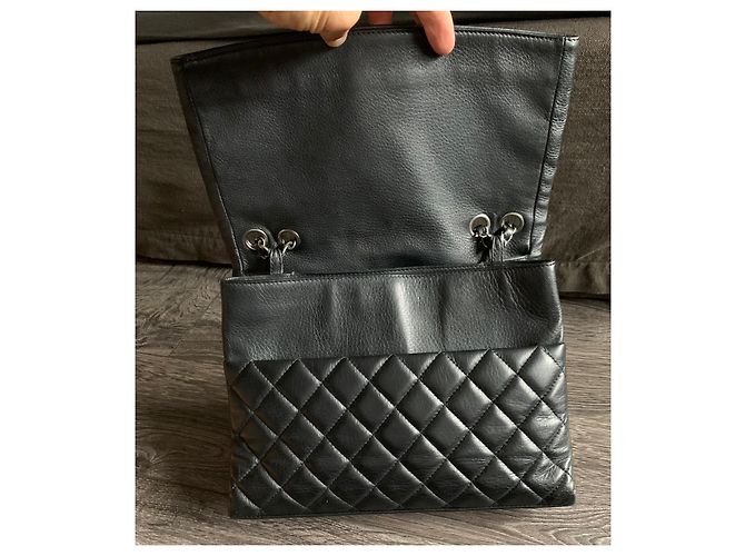 Timeless Chanel Bolsa com aba Timelles Classique Preto - vista 6