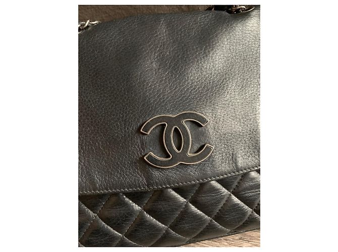 Timeless Chanel Bolsa com aba Timelles Classique Preto - vista 9