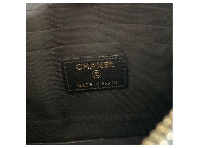 Chanel Monedero Timeless Classique Filigrana Negro - vista 3