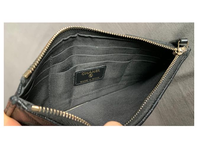 Chanel Monedero Timeless Classique Filigrana Negro - vista 4