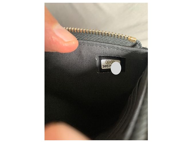 Chanel Monedero Timeless Classique Filigrana Negro - vista 5