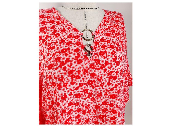 Top Michael Kors Rosa Rojo Roja - vista 3
