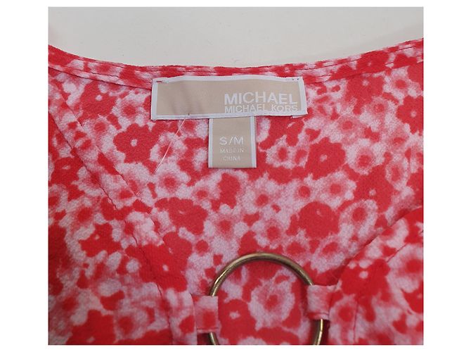 Top Michael Kors Rosa Rojo Roja - vista 5