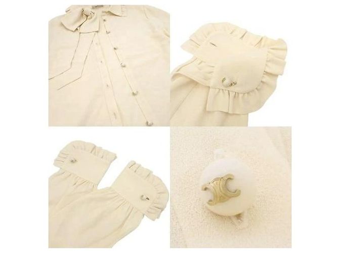 Celine Daoust Blusa Celine com laço grande botão triunfal - vista 6