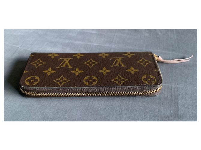 Cartera Louis Vuitton Clemence marrón oscuro - vista 5
