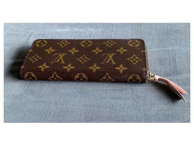 Cartera Louis Vuitton Clemence marrón oscuro - vista 6