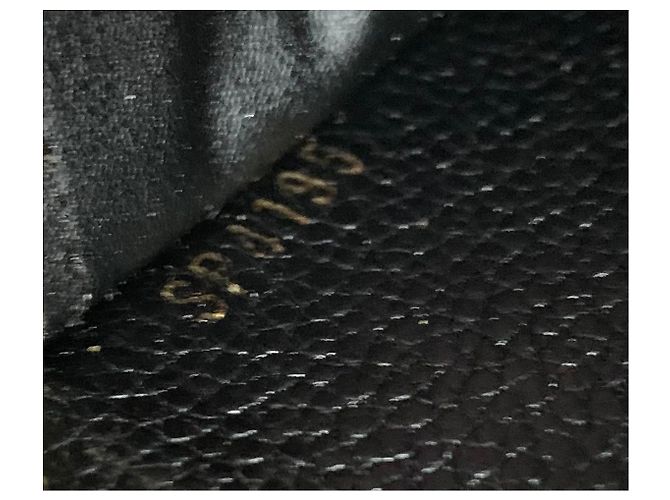 Louis Vuitton Clemence Brieftasche Schwarz Empreinte Leder - Ansicht 9