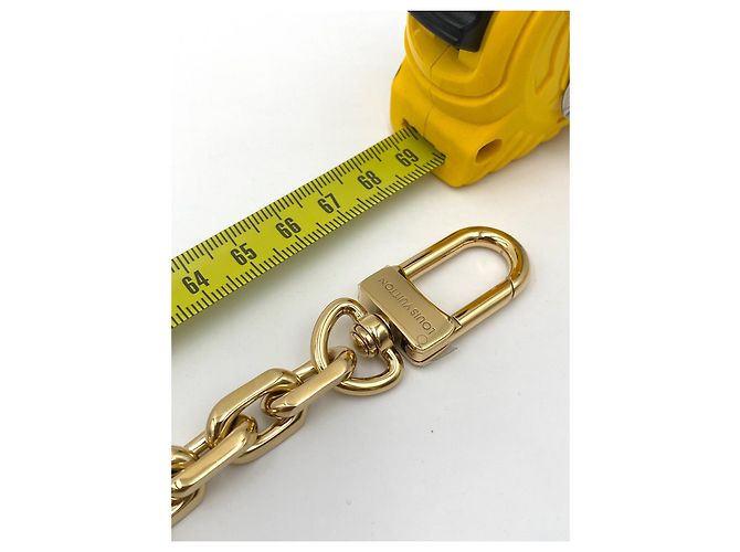 Tracolla catena Louis Vuitton dorata D'oro - vista 6