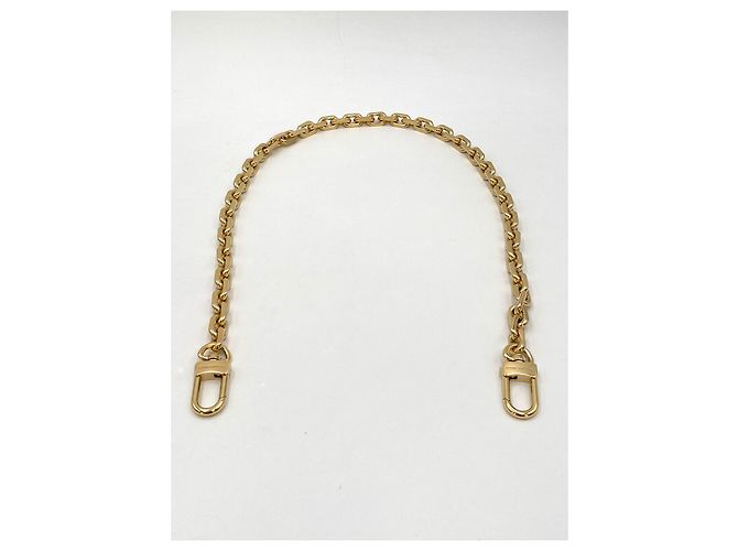 Tracolla catena Louis Vuitton dorata D'oro - vista 7