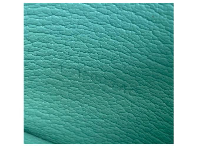 Béarn Hermès Kompakte Brieftasche von Bearn Hellblau - Ansicht 6