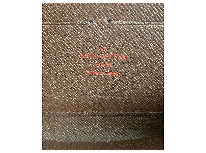 Cartera Louis Vuitton Zippy Damier Ebene - vista 3
