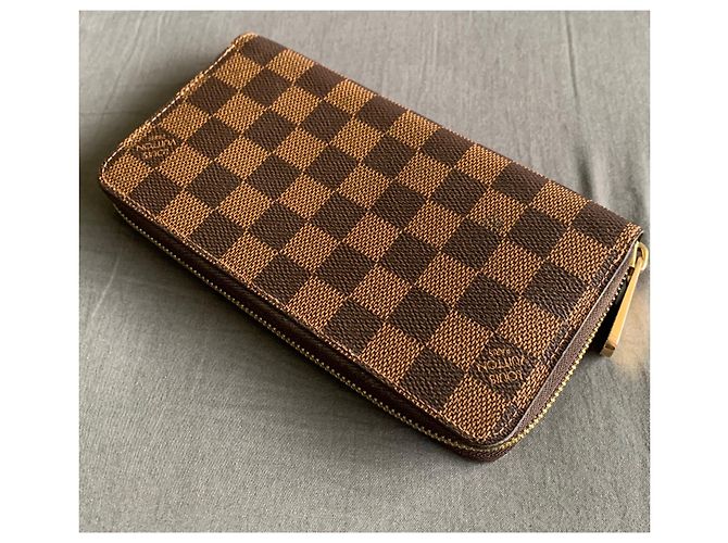 Cartera Louis Vuitton Zippy Damier Ebene - vista 5