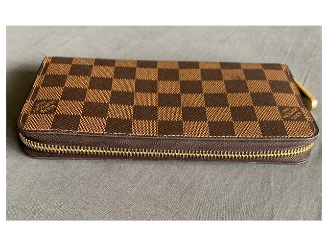 Cartera Louis Vuitton Zippy Damier Ebene - vista 6
