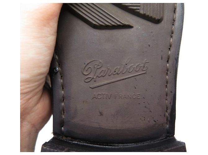 PARABOOT RANGERS STIEFEL SCHUHE 9.5 43 43.5 LEDERSCHUHE STIEFEL - Ansicht 4