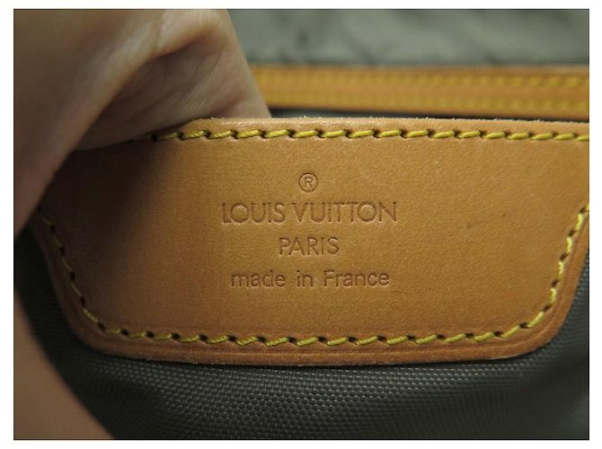 LOUIS VUITTON PLEIN AIR LONG KEEPALL LV AMERICA'S CUP BAG Blu - vista 8
